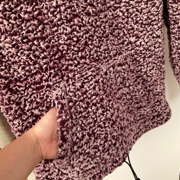 Victorias Secret PINK Sherpa Quarter Zip Pullover Sweater Jacket - Picture 6 of 6